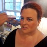 Kalender-makeup av tjejer från Plusgymnasiet i Norrköping