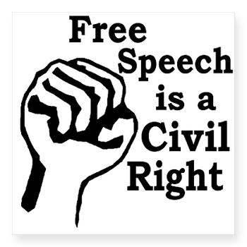 free_speech_is_a_civil_right_bumper_sticker